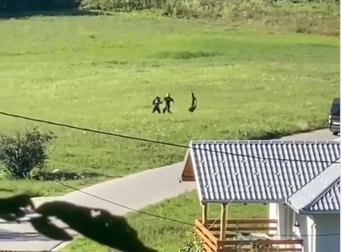 Brutalno batinjanje na livadi: Policijski službenici se iživljavali nad migrantom?