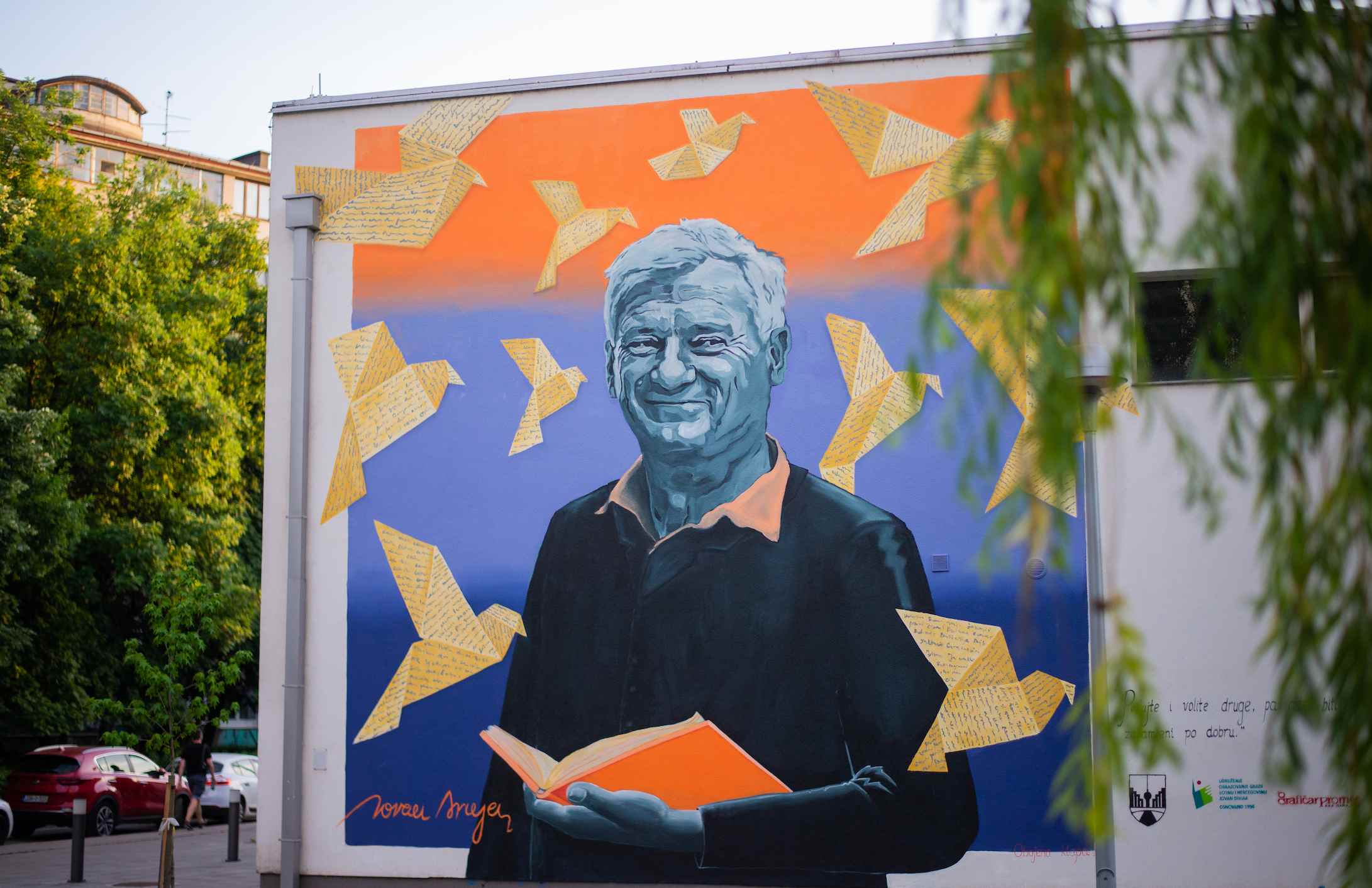 Završen mural sa likom Jovana Divjaka