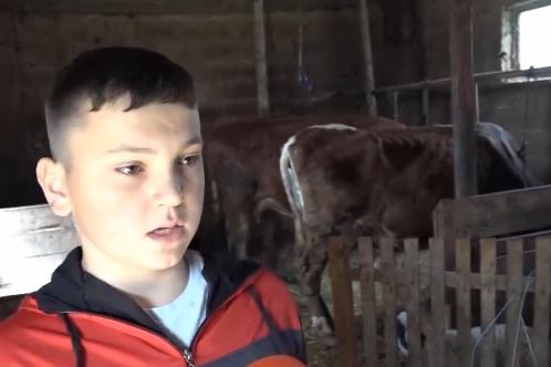 “Ništa mi nije teško” Dječak iz Bosanskog Petrovca je glava domaćinstva nakon smrti oca, od četvrte godine vozi traktor