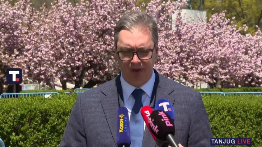 Vučić iz New Yorka: “Nemamo gotovo nikakve šanse, a pritisak se ovdje pojačava”
