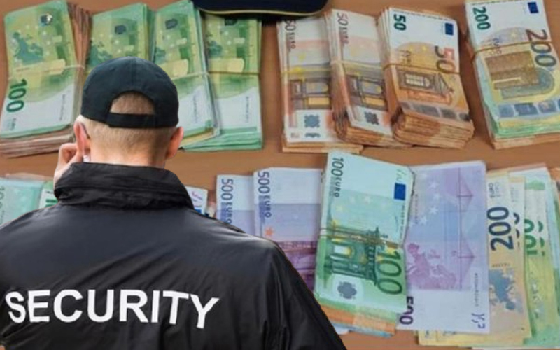 Zaštitar prevozio novac banke pa ukrao 57.000 eura: “Bio sam u dugovima”